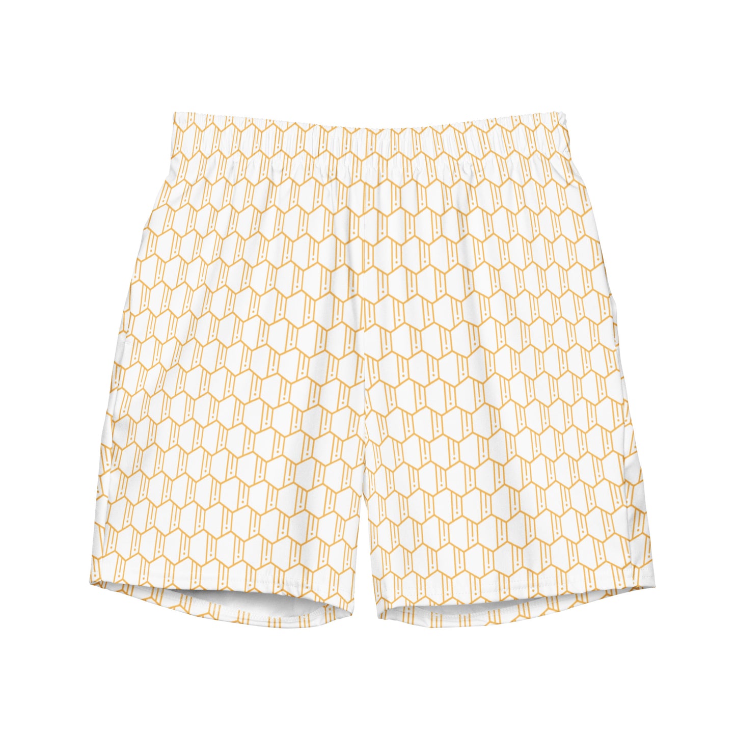 All-Over Print Recycled Swim Trunks